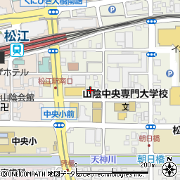 大和森林株式会社　松江営業所周辺の地図