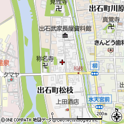 松枝区公民館周辺の地図