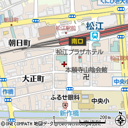 東神実業株式会社　松江営業所周辺の地図