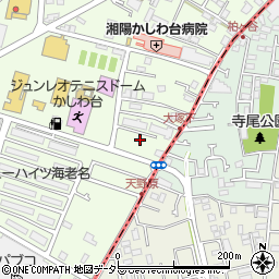 神奈川県海老名市柏ケ谷610周辺の地図