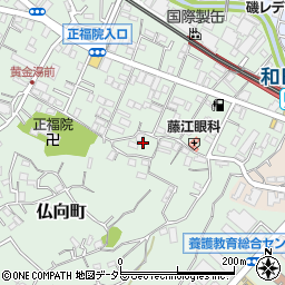 神奈川県横浜市保土ケ谷区仏向町375周辺の地図