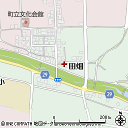 鳥取県東伯郡湯梨浜町田畑289-2周辺の地図
