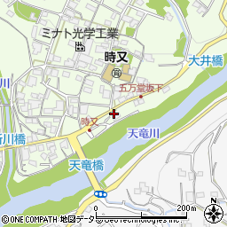 長野県飯田市時又456周辺の地図