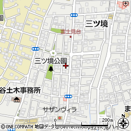 神奈川県横浜市瀬谷区三ツ境134周辺の地図