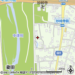 神奈川県厚木市金田306-2周辺の地図