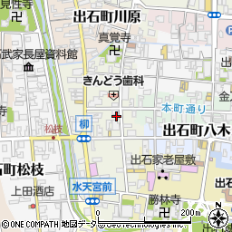 兵庫県豊岡市出石町田結庄周辺の地図