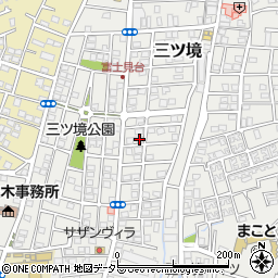 神奈川県横浜市瀬谷区三ツ境123-3周辺の地図