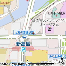 セブン‐イレブン　横浜みなとみらい富士ゼロックス店周辺の地図