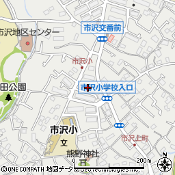 神奈川県横浜市旭区市沢町704周辺の地図