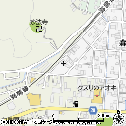 京都府舞鶴市森本町17-7周辺の地図