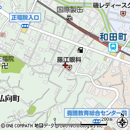 神奈川県横浜市保土ケ谷区仏向町53周辺の地図