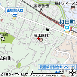 神奈川県横浜市保土ケ谷区仏向町53周辺の地図