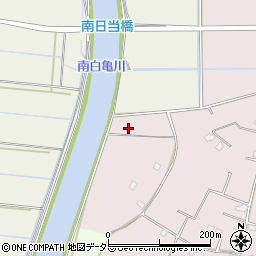 関東天然ガス剃金プラント周辺の地図