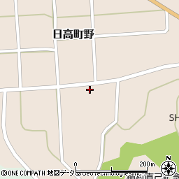 兵庫県豊岡市日高町野971周辺の地図