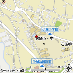 厚木市立小鮎小学校周辺の地図