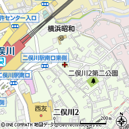 横浜城南ゼミナール周辺の地図