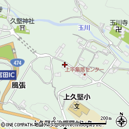 長野県飯田市上久堅2007周辺の地図