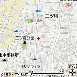 神奈川県横浜市瀬谷区三ツ境123周辺の地図