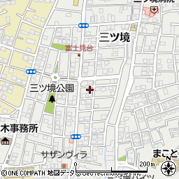 神奈川県横浜市瀬谷区三ツ境123-2周辺の地図