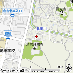 鳥取県倉吉市福庭1035周辺の地図