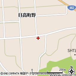 兵庫県豊岡市日高町野778周辺の地図