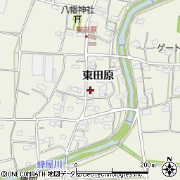岐阜県関市東田原629周辺の地図