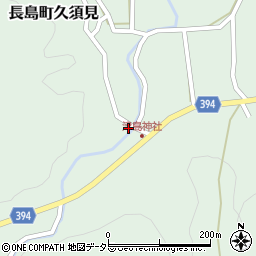 岐阜県恵那市長島町久須見1192周辺の地図