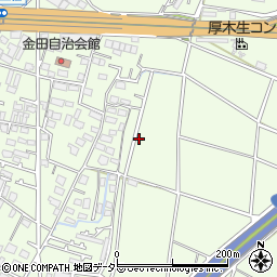 神奈川県厚木市金田1240周辺の地図