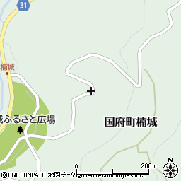 鳥取県鳥取市国府町楠城287-1周辺の地図