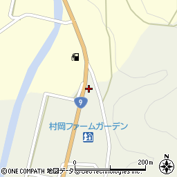 兵庫県美方郡香美町村岡区大糠2周辺の地図