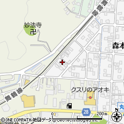 京都府舞鶴市森本町17-10周辺の地図