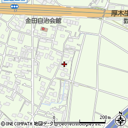 神奈川県厚木市金田716周辺の地図
