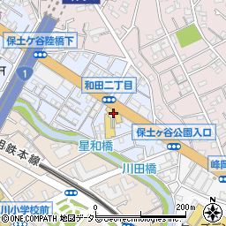 トヨタモビリティ神奈川星川店周辺の地図