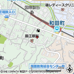 神奈川県横浜市保土ケ谷区仏向町45周辺の地図