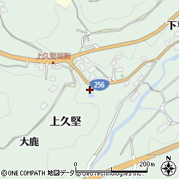 長野県飯田市上久堅下平126周辺の地図