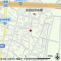 神奈川県厚木市金田738-2周辺の地図