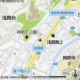 三福ビル田園キャッスル横浜西口周辺の地図