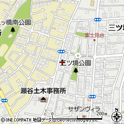 神奈川県横浜市瀬谷区三ツ境145-8周辺の地図