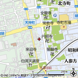 島根県松江市寺町77周辺の地図