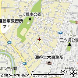 神奈川県横浜市瀬谷区二ツ橋町47-3周辺の地図