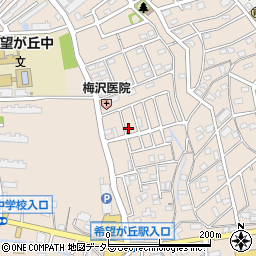 神奈川県横浜市旭区東希望が丘周辺の地図