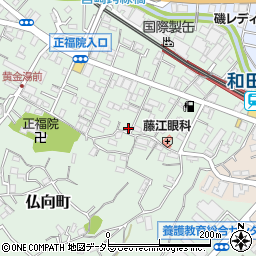 神奈川県横浜市保土ケ谷区仏向町107周辺の地図