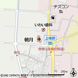 鳥取市立美穂地区公民館周辺の地図