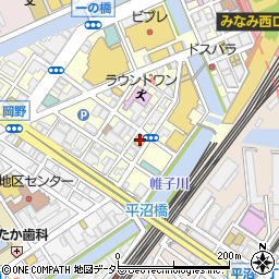 ミュージックアベニュー横浜 ヤマハミュージック周辺の地図