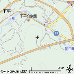 長野県飯田市上久堅下平8082周辺の地図