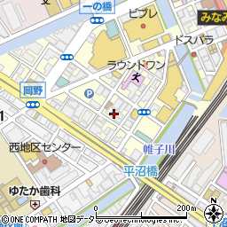 アネックス横浜周辺の地図