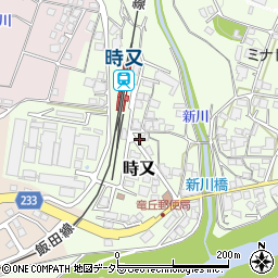 長野県飯田市時又942周辺の地図