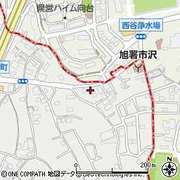 神奈川県横浜市旭区市沢町331周辺の地図