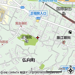 神奈川県横浜市保土ケ谷区仏向町182周辺の地図