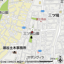 神奈川県横浜市瀬谷区三ツ境179周辺の地図